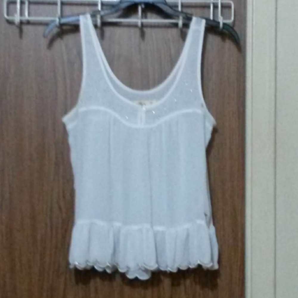 Hollister Ruffle Cami Blouse